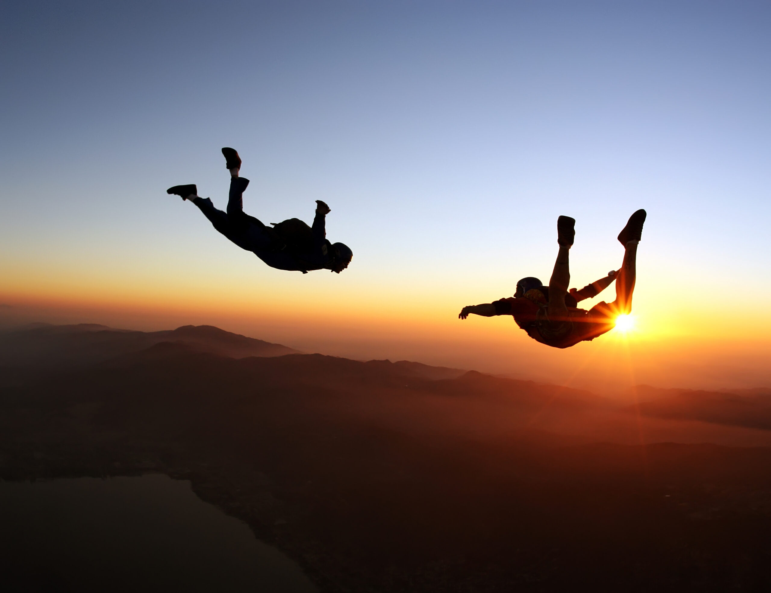 Why take our consultants to skydiving