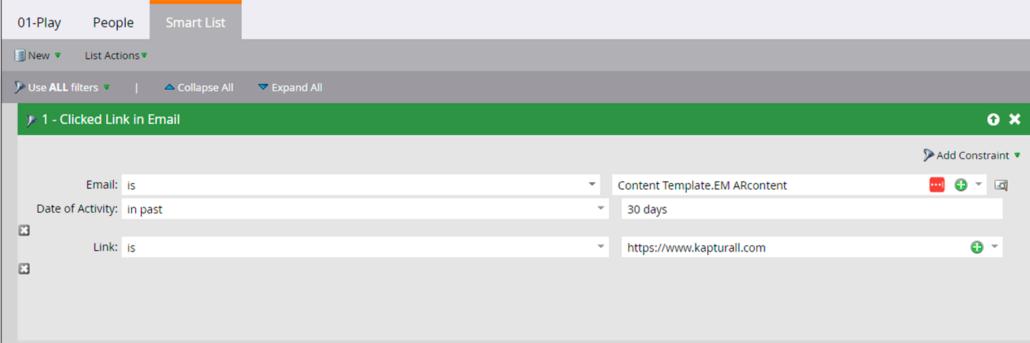 Email Metrics in Email Performance Report vs. Smart Lists - Kapturall