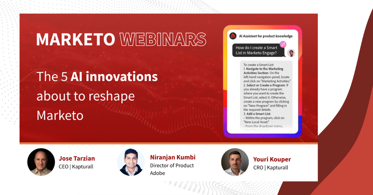 The future of AI in Marketo, with Niranjan Kumbi